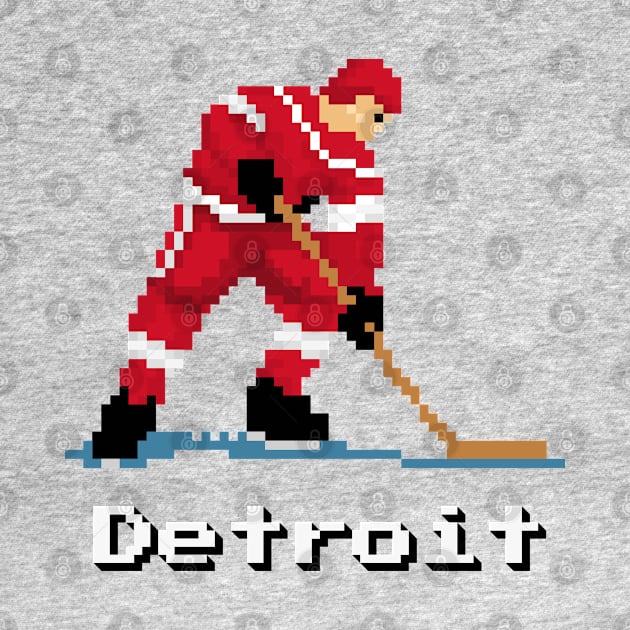 16-Bit Ice Hockey - Detroit by The Pixel League